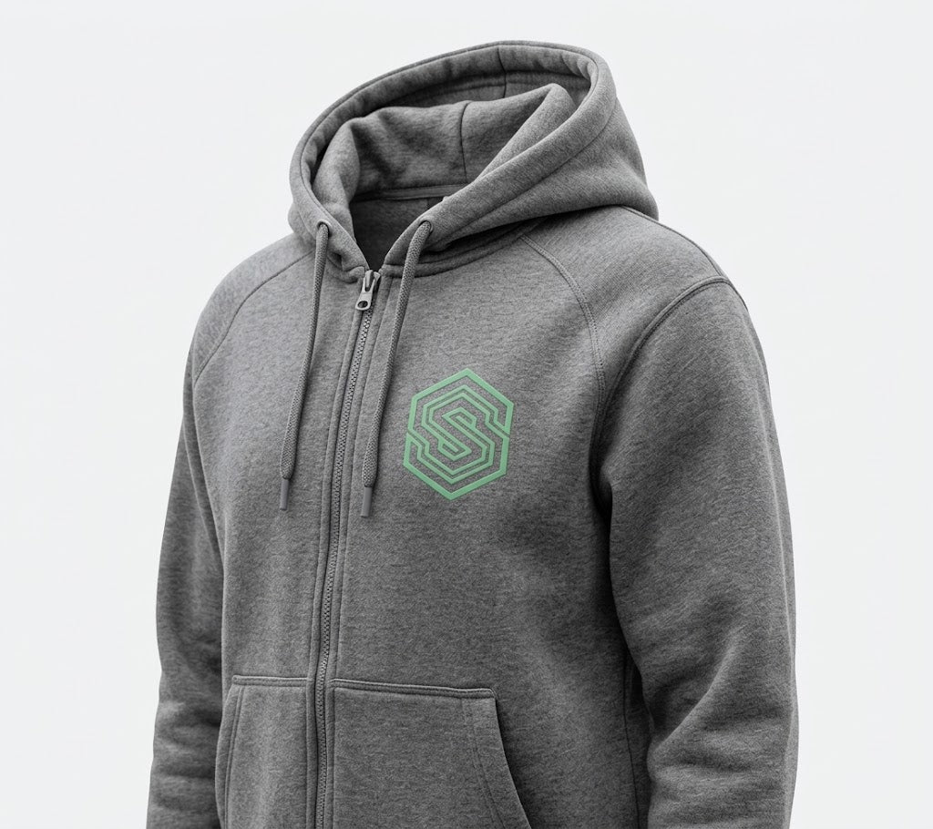 SwarchX StealthFlex Zip Hoodie