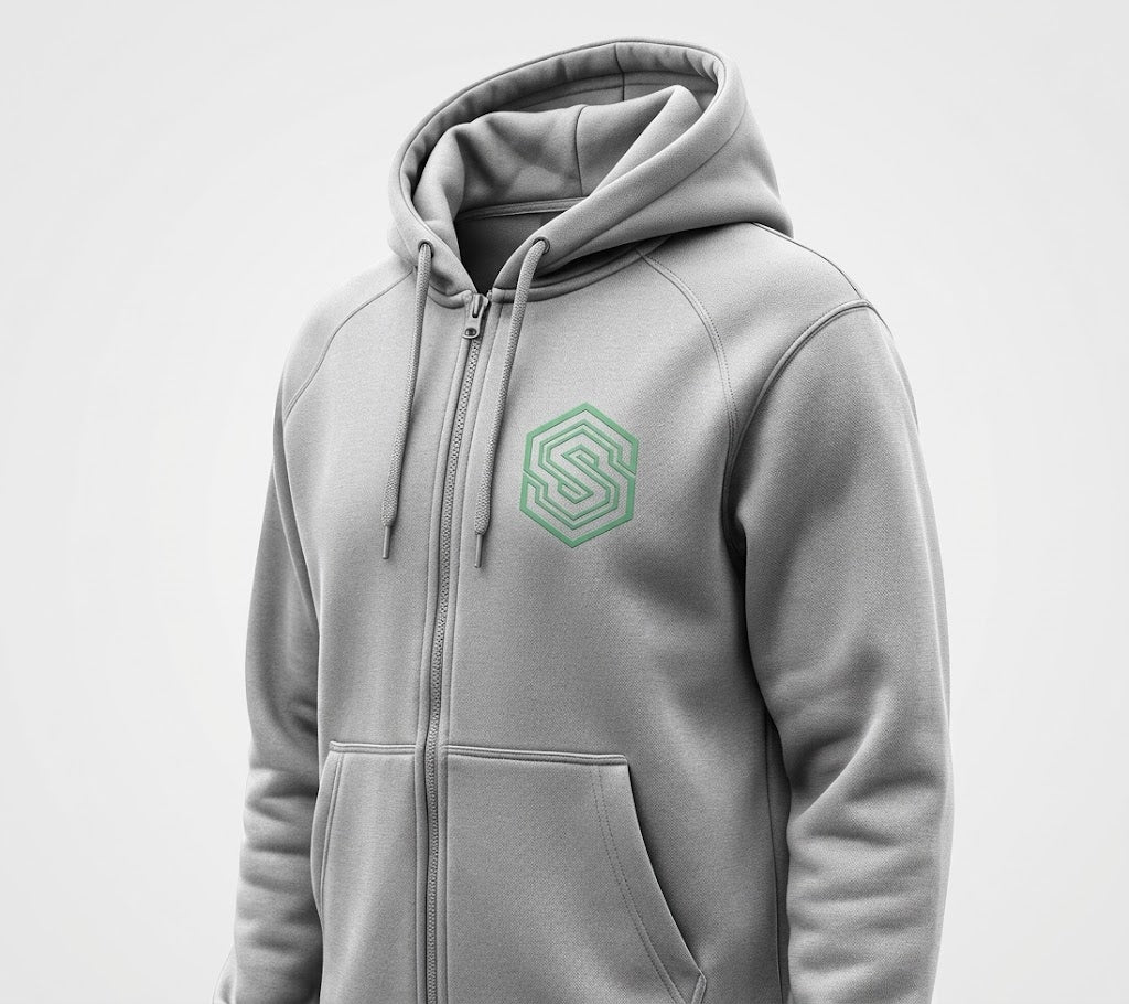 SwarchX StealthFlex Zip Hoodie