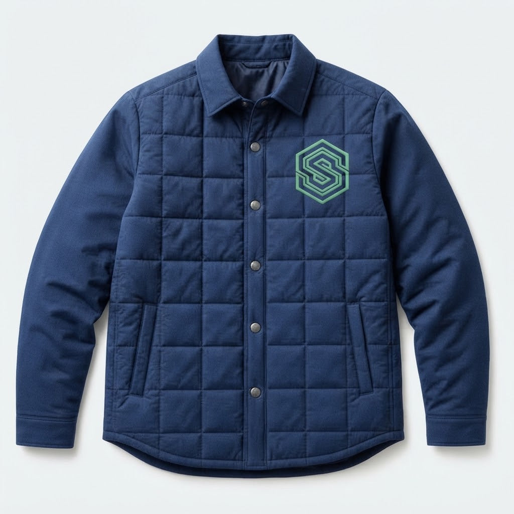 SwarchX Elevate Quilted Overshirt (Unisex)