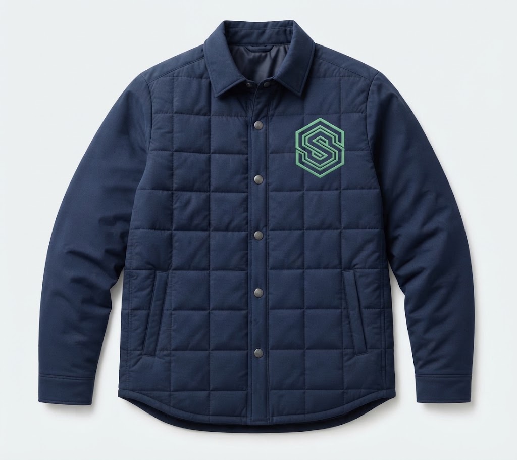 SwarchX Elevate Quilted Overshirt (Unisex)