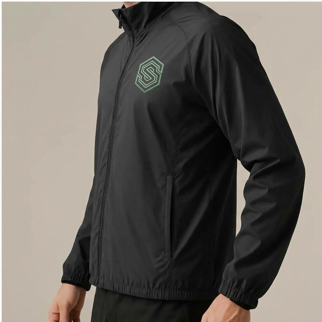 SwarchX EssentialFlex Zip‑Up Windshirt (Unisex)