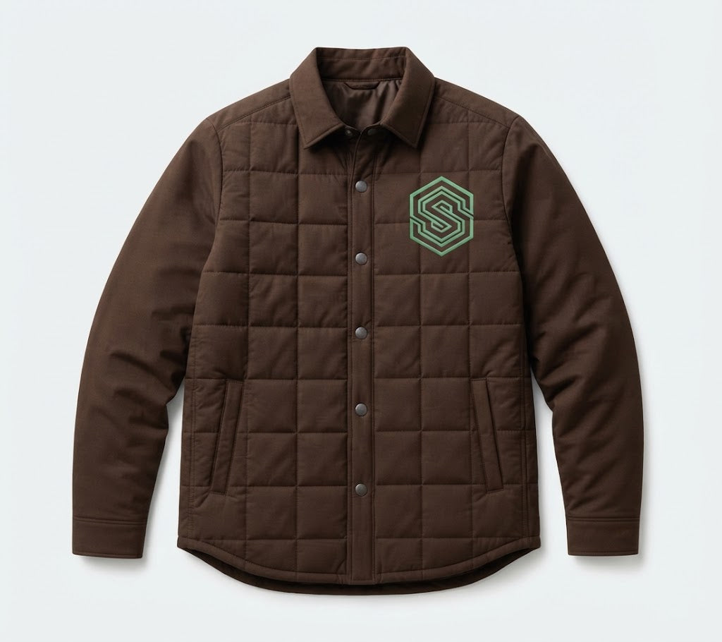 SwarchX Elevate Quilted Overshirt (Unisex)