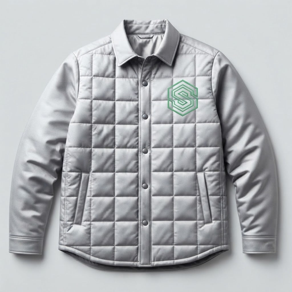 SwarchX Elevate Quilted Overshirt (Unisex)