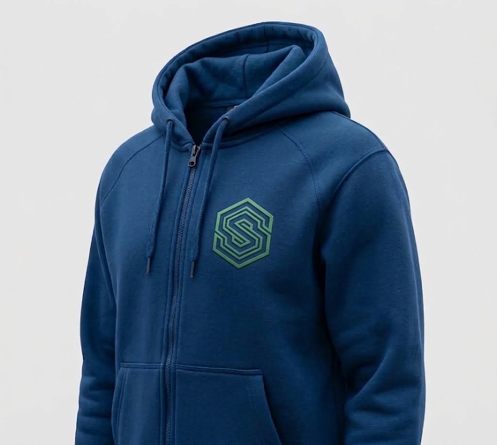 SwarchX StealthFlex Zip Hoodie