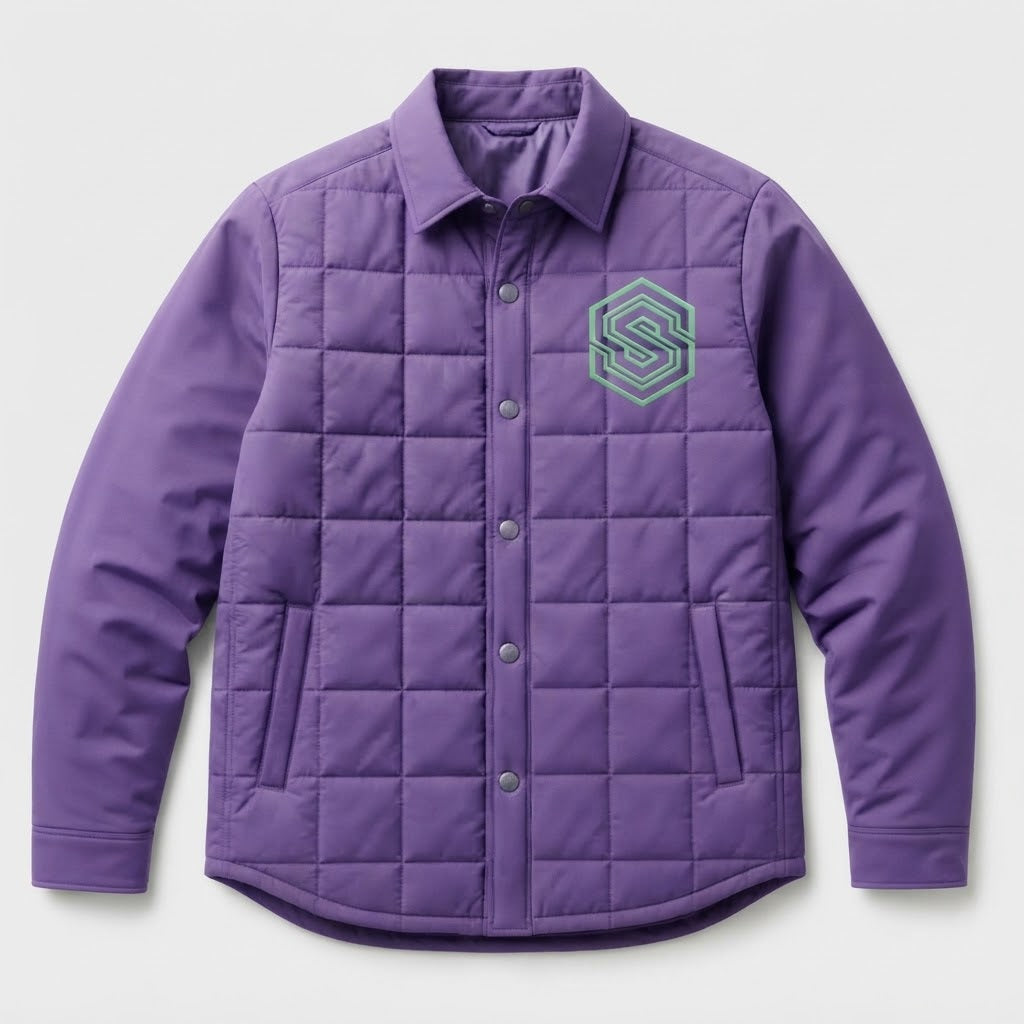 SwarchX Elevate Quilted Overshirt (Unisex)