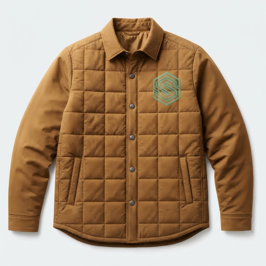 SwarchX Elevate Quilted Overshirt (Unisex)