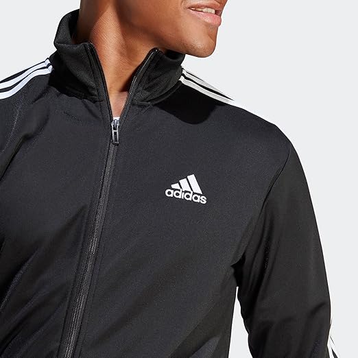 adidas Men's Basic 3-Stripes Tricot Track Suit