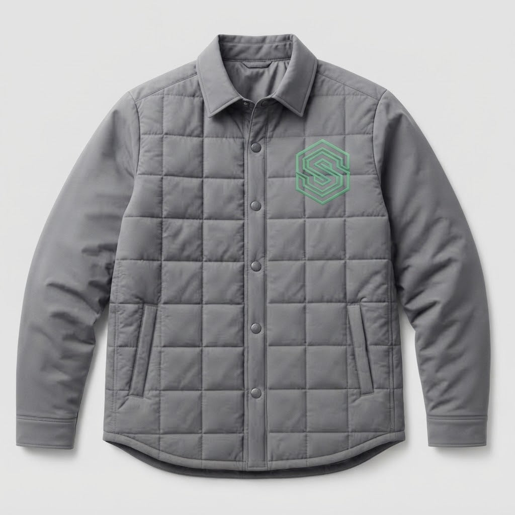 SwarchX Elevate Quilted Overshirt (Unisex)