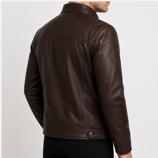 SWARCH NightRider Luxe Leather Jacket