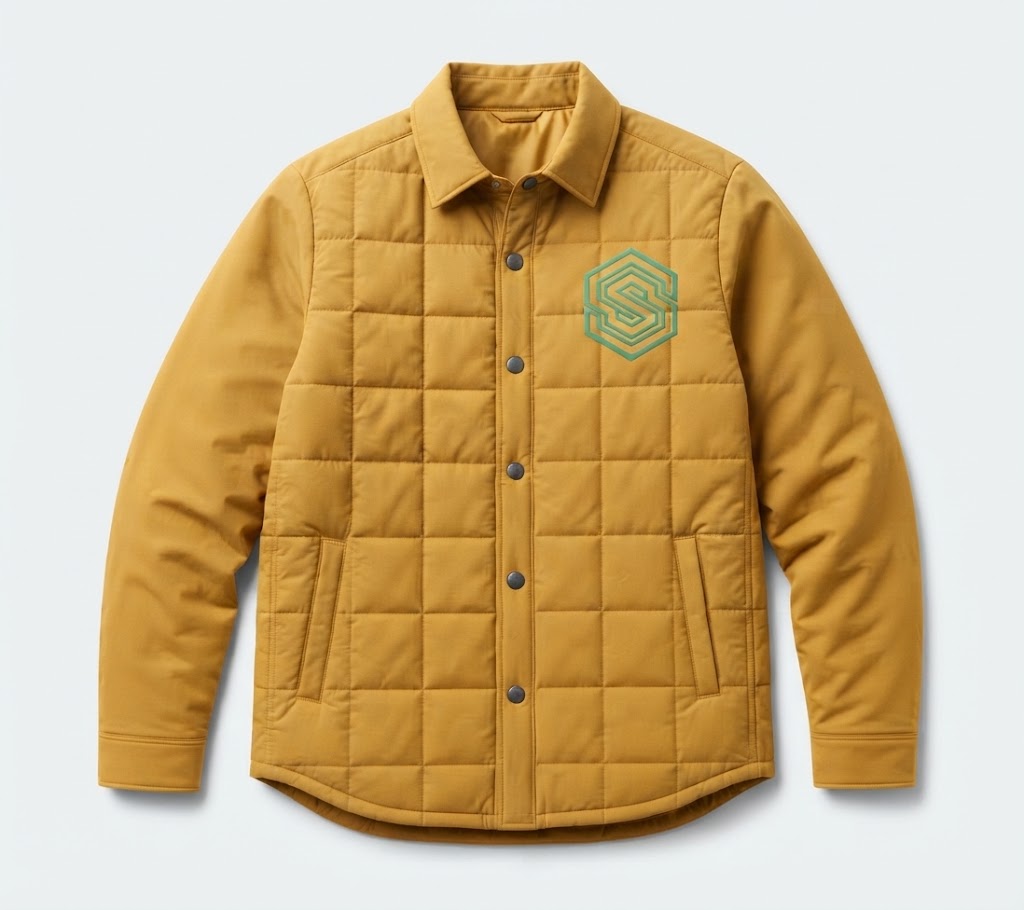 SwarchX Elevate Quilted Overshirt (Unisex)