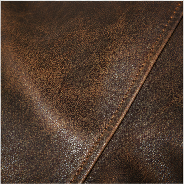 SWARCH HeritageForge Distressed Leather Jacket