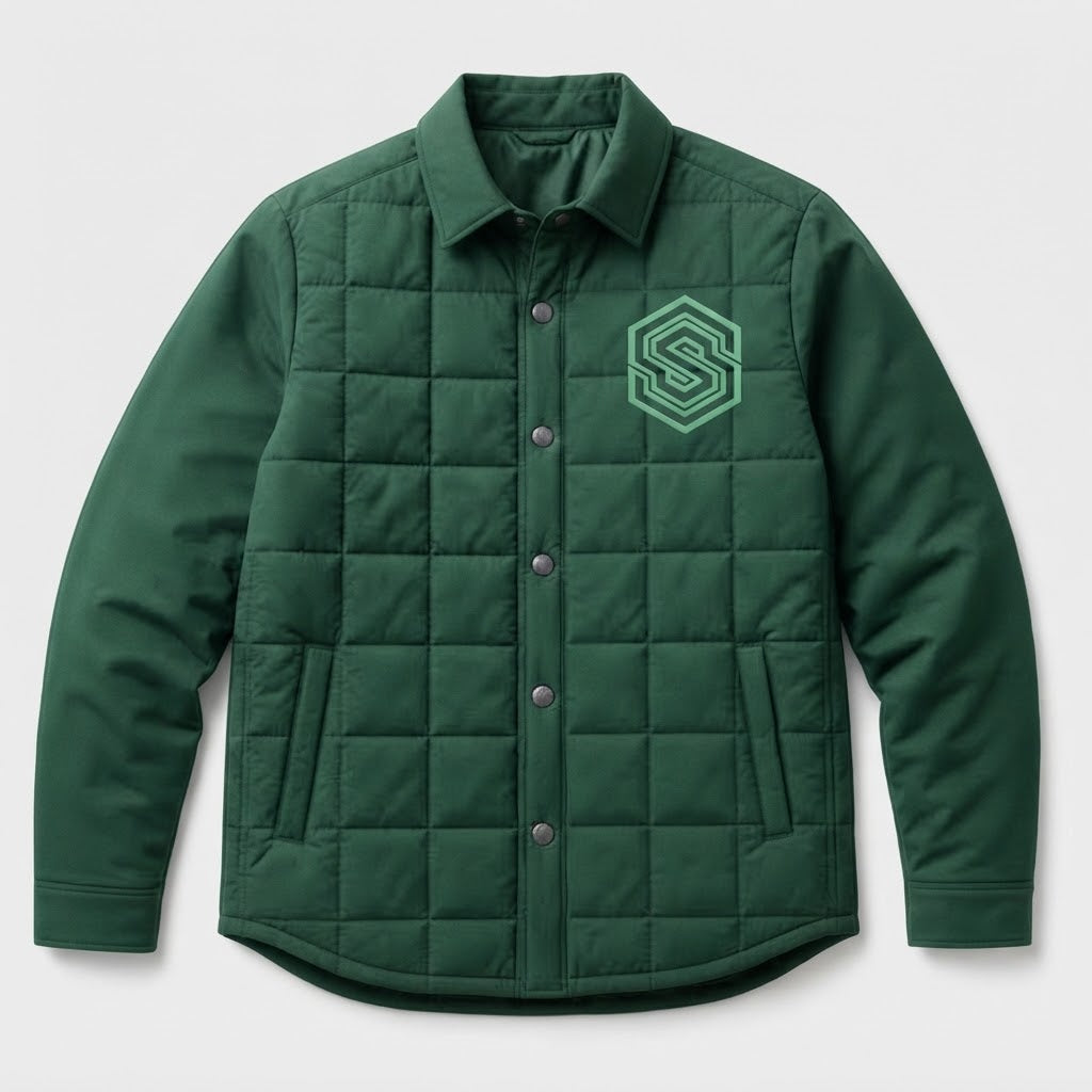 SwarchX Elevate Quilted Overshirt (Unisex)