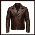 SWARCH ApexRider Biker Leather Jacket
