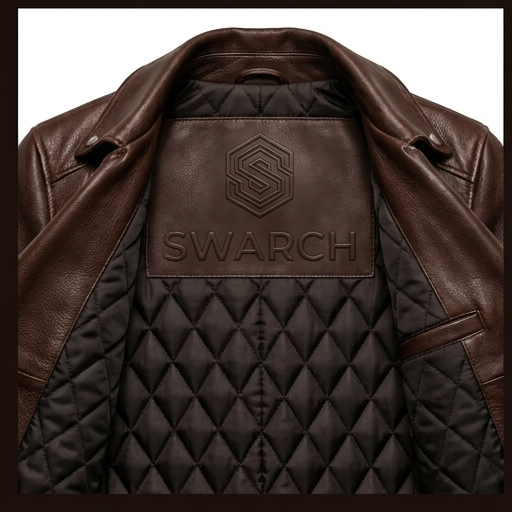 SWARCH ApexRider Biker Leather Jacket
