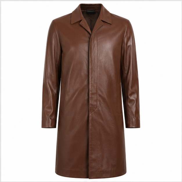 SWARCH UrbanLegacy Longline Leather Jacket