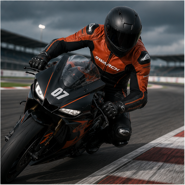 SWARCH UrbanRacer Burnt Orange Pro Suit