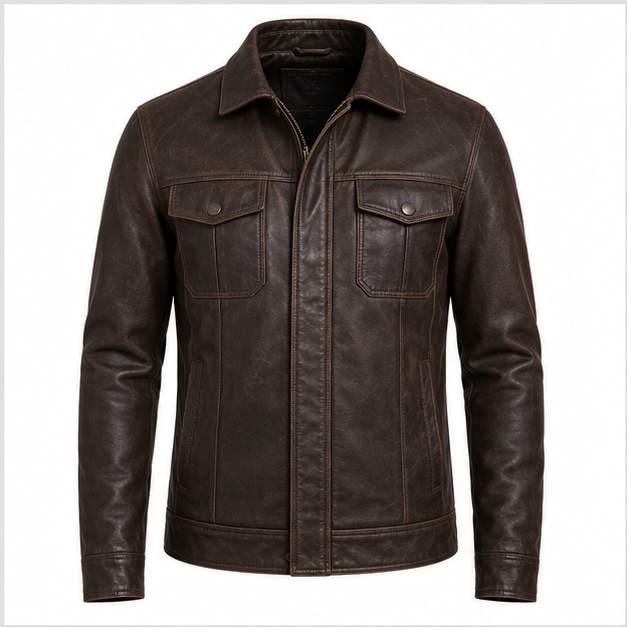 SWARCH IronRidge Field Leather Jacket