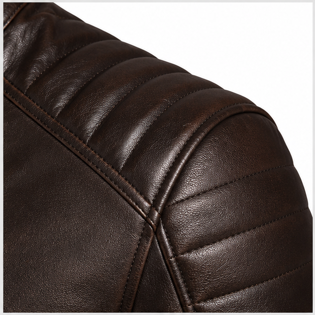 SWARCH IronEdge Moto Leather Jacket