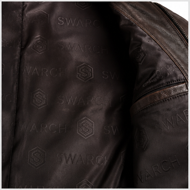 SWARCH IronEdge Moto Leather Jacket