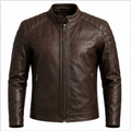 SWARCH TitanForge Structured Leather Jacket