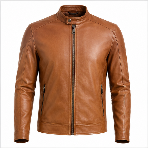 SWARCH AeroLine Slim Leather Jacket