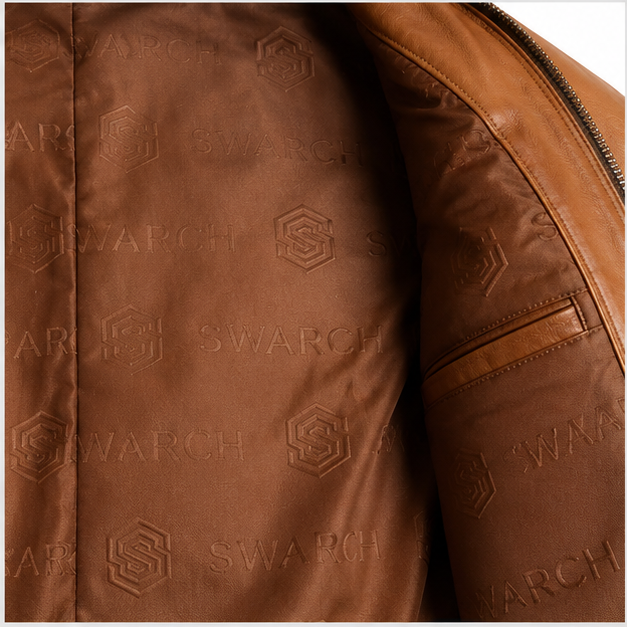 SWARCH AeroLine Slim Leather Jacket