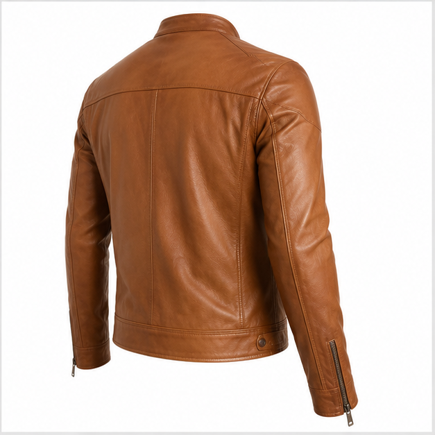 SWARCH AeroLine Slim Leather Jacket