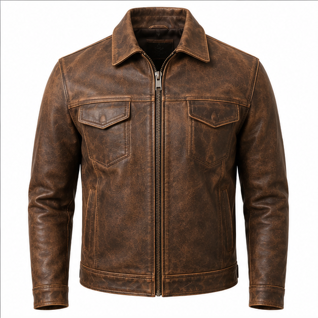 SWARCH LegacyCraft Vintage Leather Jacket